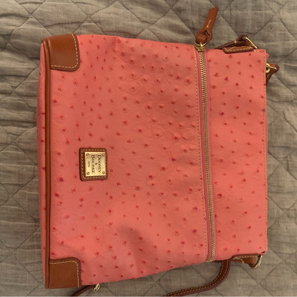 Dooney and Bourke pink crossbody purse